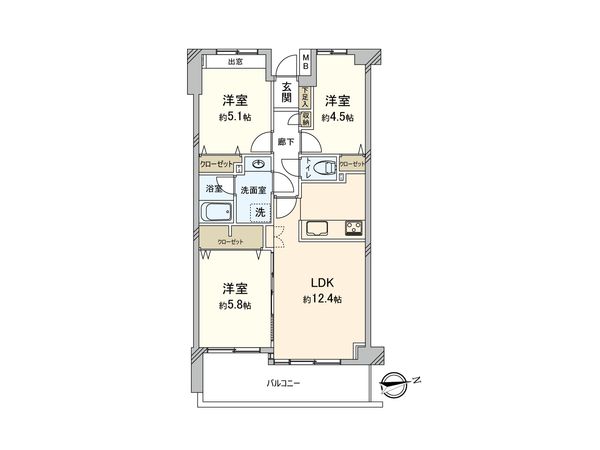 間取図(平面図)