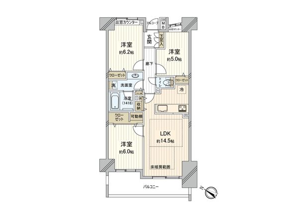 間取図(平面図)
