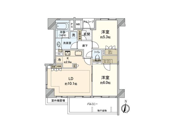 間取図(平面図)