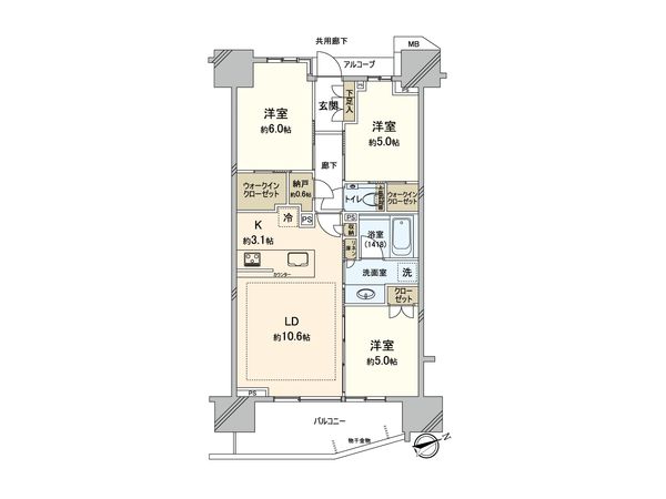 間取図(平面図)