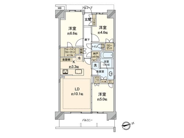 間取図(平面図)
