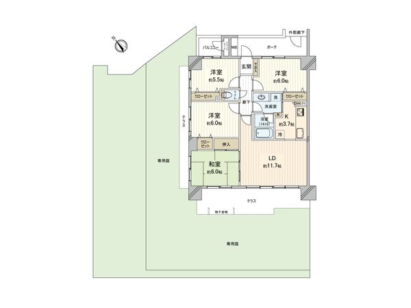 間取図(平面図)