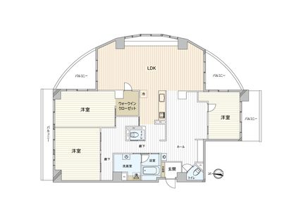 間取図(平面図)