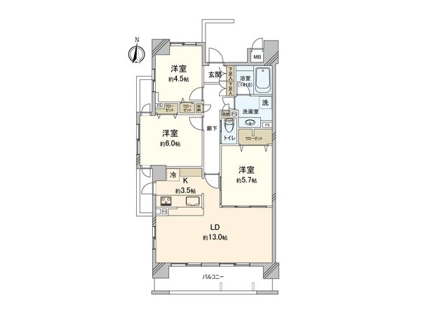 間取図(平面図)
