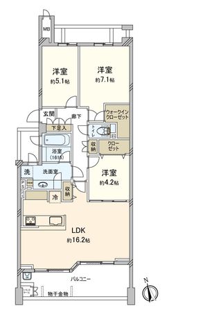 間取図(平面図)