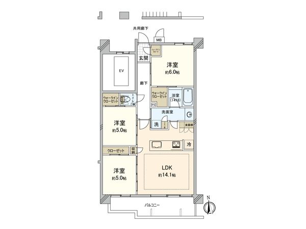 間取図(平面図)