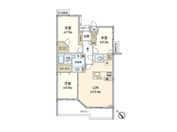間取図(平面図)