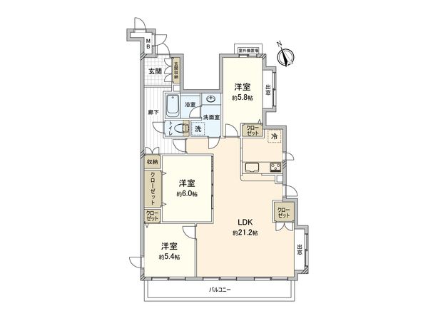 間取図(平面図)