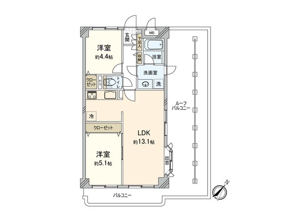 間取図(平面図)
