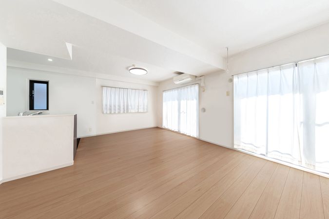 ライオンズマンション調布シティ リビング