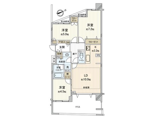 間取図(平面図)