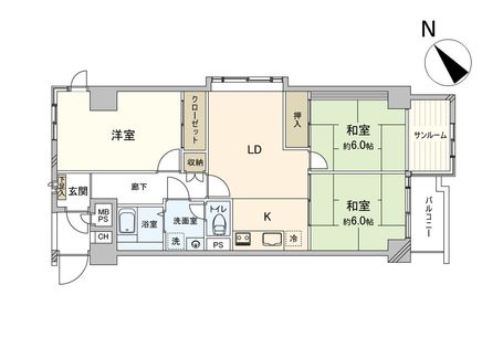 間取図(平面図)