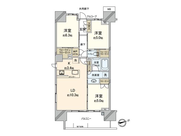 間取図(平面図)