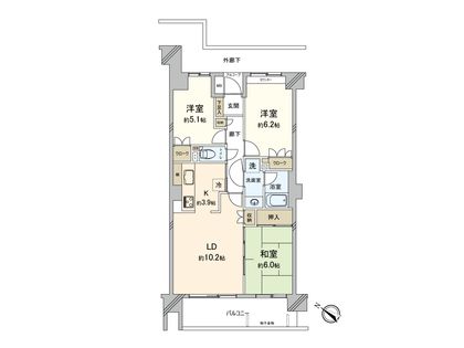 間取図(平面図)