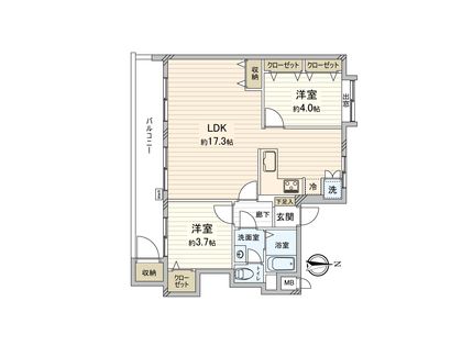 間取図(平面図)