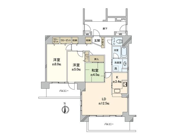 間取図(平面図)