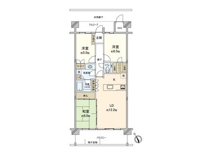 間取図(平面図)