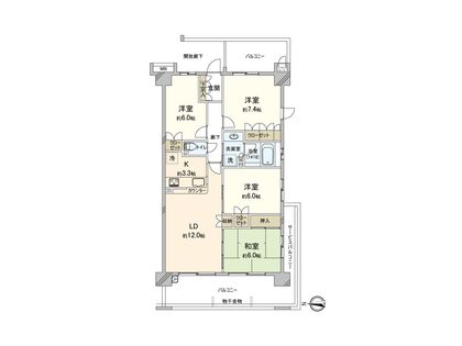 間取図(平面図)