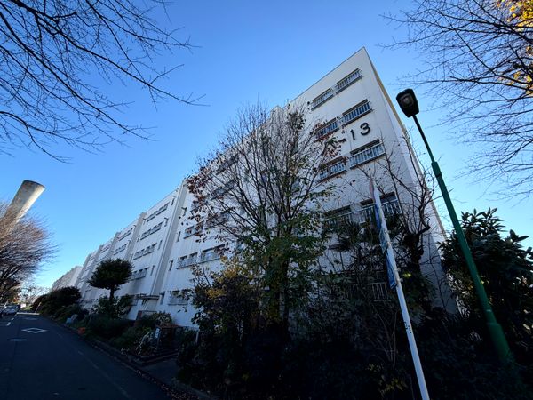 多摩川住宅 ハ-13号棟 外観 多摩川住宅 ハ-13号棟 外観