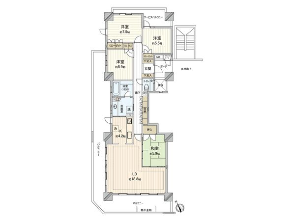 間取図(平面図)