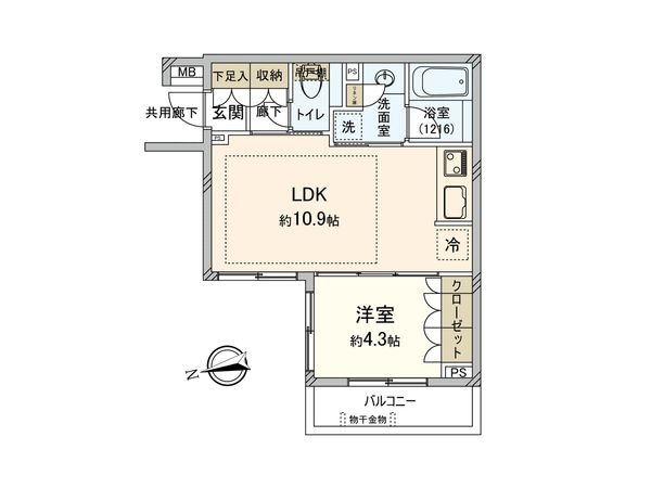 オープンレジデンシア調布 間取図(平面図) 間取図(平面図)