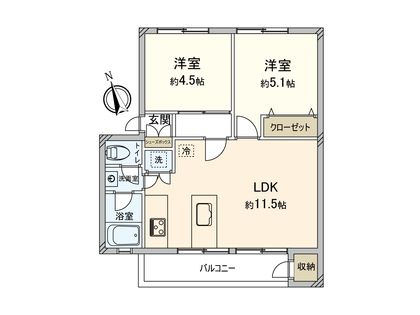 間取図(平面図)