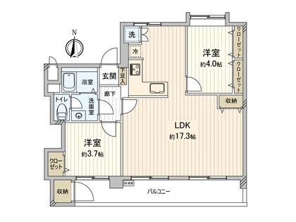 間取図(平面図)