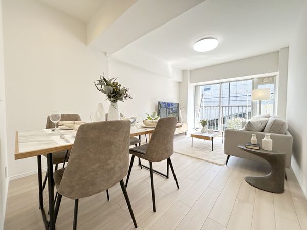 ネオコーポ調布 リビング