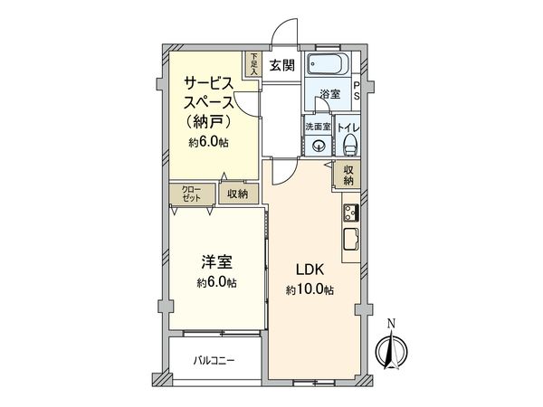 京王多摩川コーポラス 間取図(平面図) 京王多摩川コーポラス 間取図(平面図)