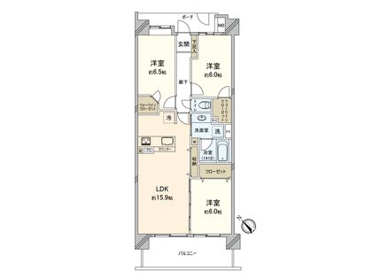 間取図(平面図)