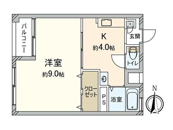 京王多摩川コーポラス 間取図(平面図) 京王多摩川コーポラス 間取図(平面図)