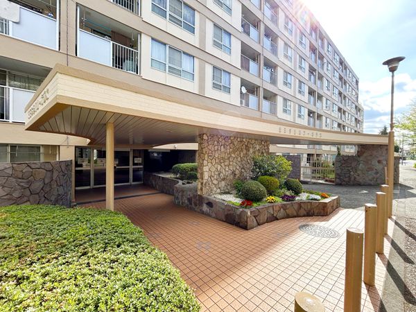 京王多摩川コーポラス エントランス 京王多摩川コーポラス エントランス