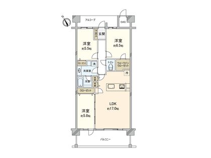 間取図(平面図)