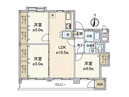 間取図(平面図)