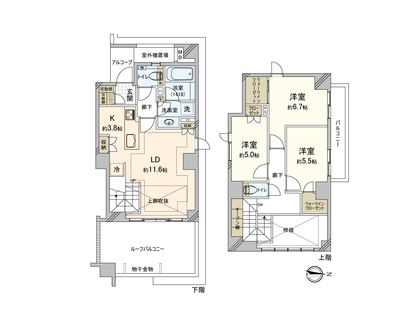 間取図(平面図)