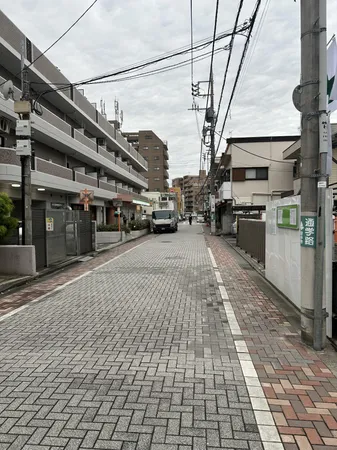 前面道路