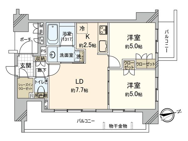 プレミスト調布 間取図(平面図) プレミスト調布 間取図(平面図)