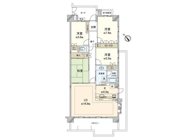 ファインストーリア アーリーコート 間取図(平面図) ファインストーリア アーリーコート 間取図(平面図)