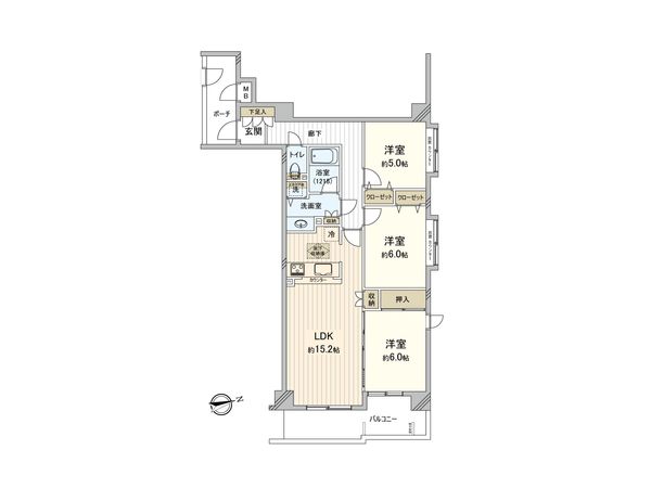 間取図(平面図)