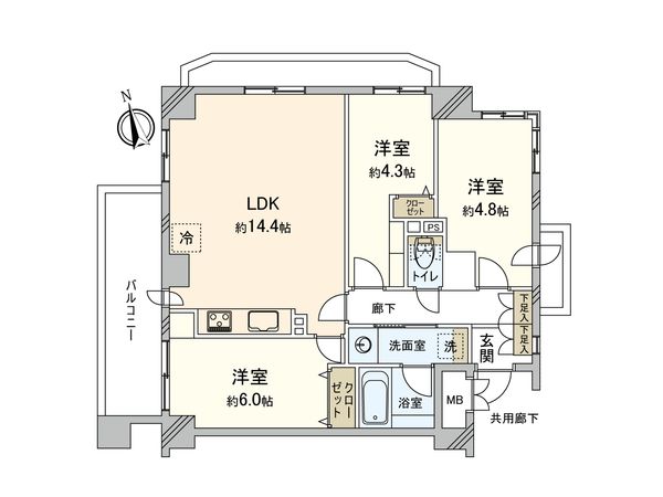 間取図(平面図)
