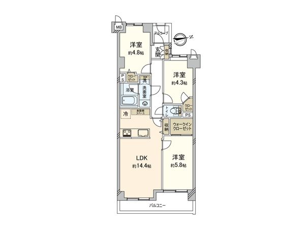 マートルコート調布第2 室内 マートルコート調布第2 室内