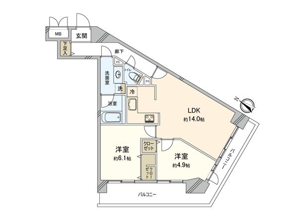 間取図(平面図)