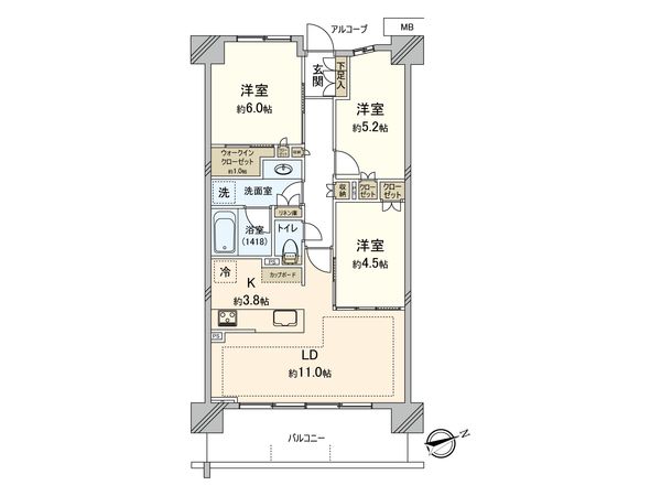 間取図(平面図)