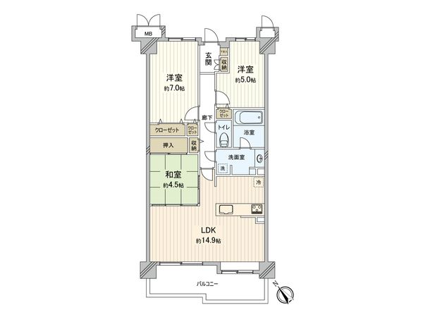 間取図(平面図)