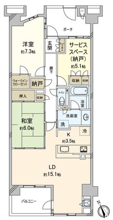 間取図(平面図)