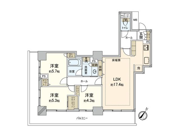 間取図(平面図)