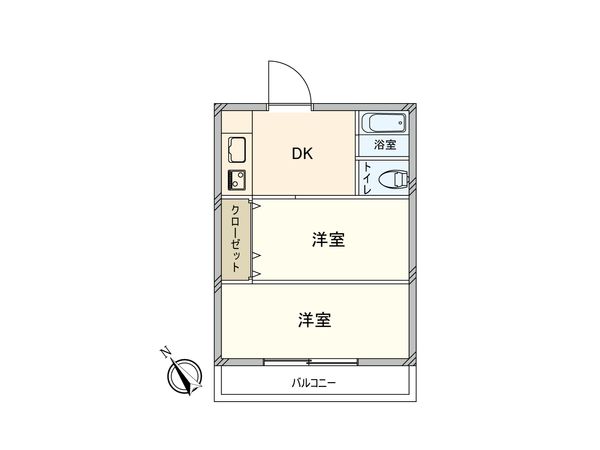 メゾン調布 間取図(平面図) 間取図(平面図)