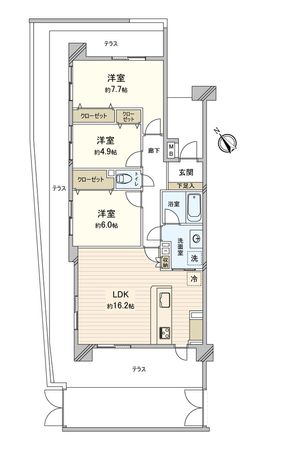 間取図(平面図)