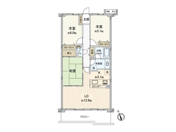 間取図(平面図)