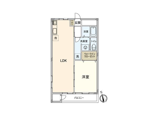 調布スカイハウス 間取図(平面図) 間取図(平面図)